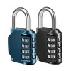 Combination Lock, 4 Digit Combination Padlock for School Gym Sports