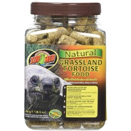 Zoo Med Natural Grassland Tortoise Food - 8.5 oz