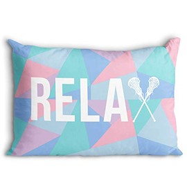 Relax Pillowcase | Girls Lacrosse Pillows by ChalkTalk Sports