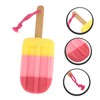 Healeved 3pcs Ice Cream Shaped Washing Sponge Unique Kitchen Scrubber