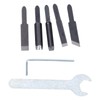 Jadeshay Electric Carving Chisel Tool Woodworking Set with 5 Knives