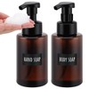 Segbeauty Foaming Hand Soap Dispenser, 2 Pcs 400ml Shampoo and