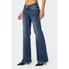 Colton Boot Cut Low Rise Jeans - Color: BLUE, Size: