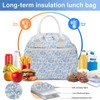 Lunch Box for Women, Insulated Lunch Bag Cute Corduroy Lunchbag