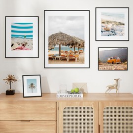 FLYJOE 11x14 Picture Frame | 11x14 Metal Picture Frame With Mat For 8x10 | 11x14 Frame Aluminum | Plexiglass And Hanging Hardware Included | 11 x 14 Picture Frame | Set of 3, Black