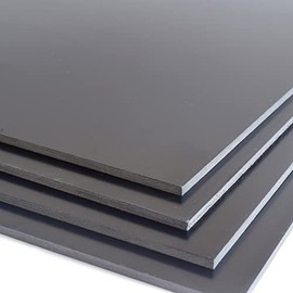 G10 Glass Fiber Sheet 310X310X1.5MM for 3D Print Platform RC Model Black Color