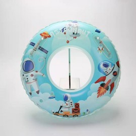 Unisex Thick Handle Kids' Swimming Ring 아lf2895 Rainbow Pony Handle Ring + 50Cm 5ea