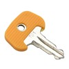 BODYA Ignition Switch Key 2pcs Replacement 701 Yellow for Jungheinrich