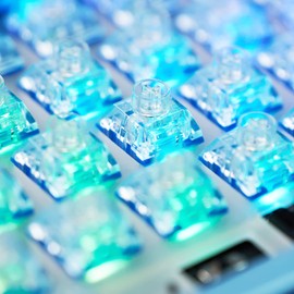 Kailh Box Islet Silent Switch,Linear Switch for Mechanical Keyboard（Linear Silent Kailh Islet 108pcs）