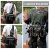 Generic Fishing Tackle Backpack Fishing Fanny Pack Crossbody Bag Fishing