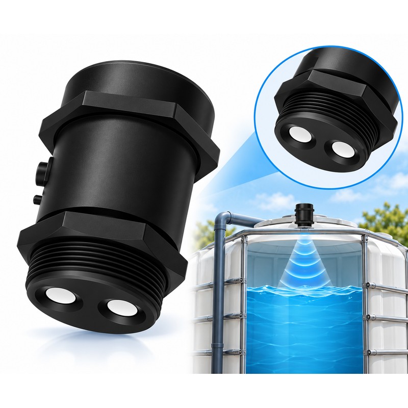 Wireless Water Level Sensor for Tank Monitoring – Ultrasonic Level