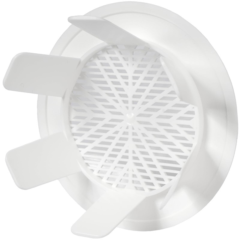 Vent Systems 78mm to 98mm Pack of 2 - White