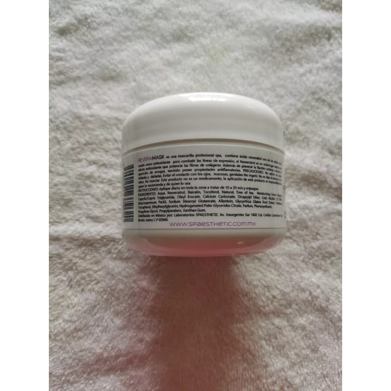 Spaesthetic Mascarilla De Resveratrol Antioxidante Y Antiedad De 240gr.