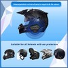 Autbye - Auricular Bluetooth para Motocicleta con MicrFono, Compatible con