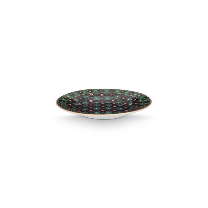 PIP STUDIO Berry Blues Petit Four Clover Green 12 cm