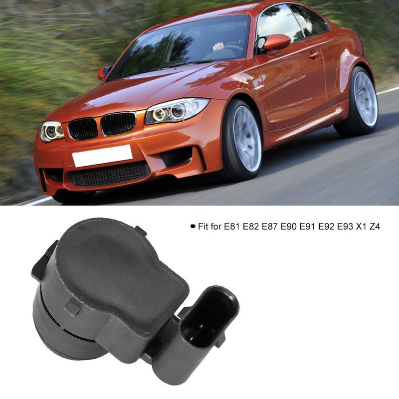 Hlyjoon 4-Piece Parking Sensor, 66202180146 PDC Parking Sensor Car Spare