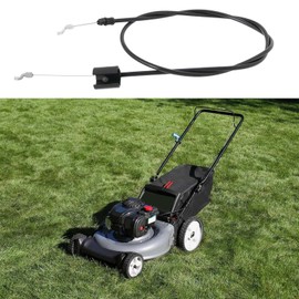 LT Easiyl 2pcs Lawn Mower Throttle Cable Engine Control Line 183281 532183281 290699 Compatible with Briggs Stratton Compatible with Poulan Cable Length 1358mm