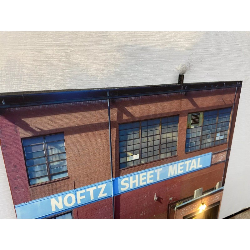 PTF DESIGNS O Scale Scratch Built "Noftz Sheet Metal" Pittsburgh