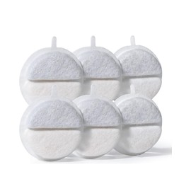 Generic Pet Pod Water Fountain Filters (6 Pack Replacement Filters)