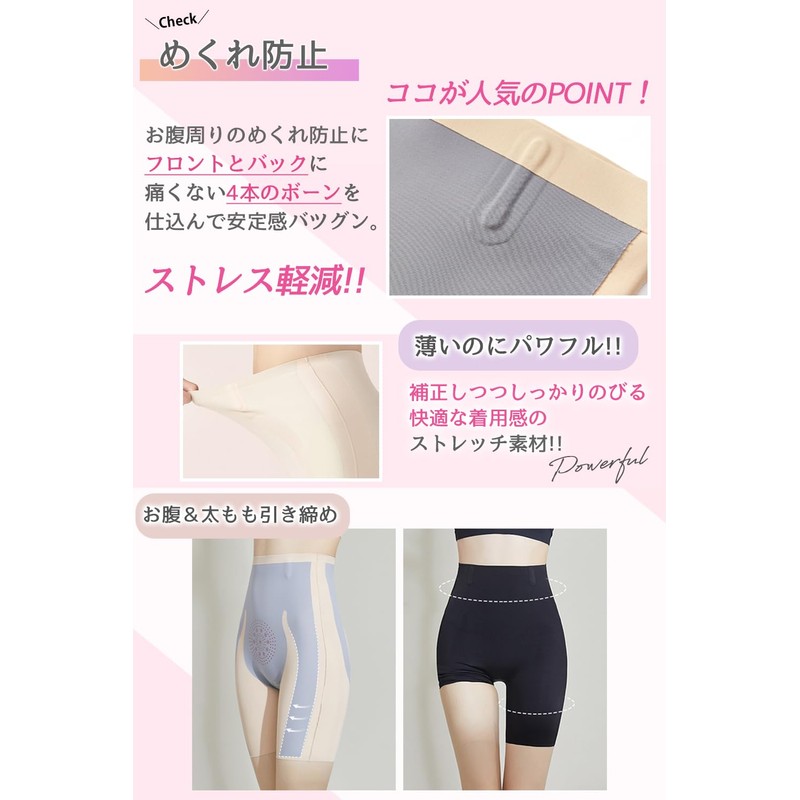 Ranmy Stage Girdle, Women's, Hip Lifting, Beautiful Butt, Postpartum, Pelvic,