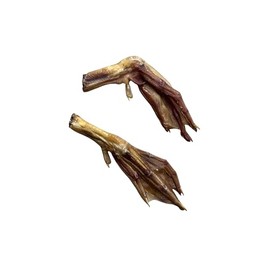 Ancestral Hunter Duck Feet for Dogs (Pack of 12), Raised & Made in USA Dehydrated Duck Feet, All-Natural Dog Chews, Treats, Snacks