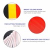 10pcs Small Belgium Flags on Sticks, Mini Belgium Hand Held