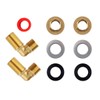 KWODE Commercial Faucet Installation Kit, Wall Mounting Installation Kit for