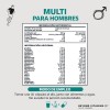 Multi Vitaminico Para Hombres Con Biotina, Manganeso, Te Verde, L