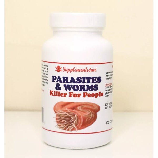 PETMED4LESS.COM Natural Dewormer for Man & Women formulated to kill,