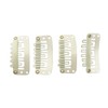 Pack of 20 Metal Snap Clips for Hair Extensions and