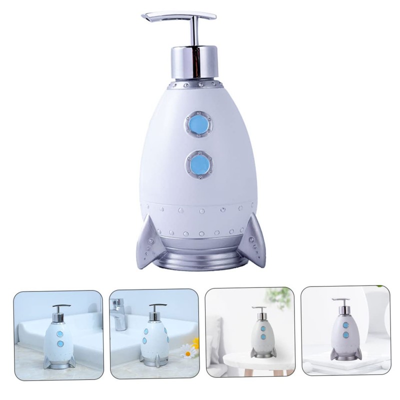 Mikinona Large Capacity Shampoo Dispenser Soap Bottle Pump Bathroom Lotion