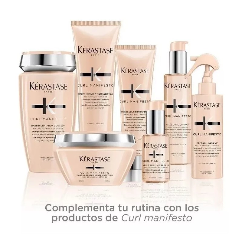 Kérastase Kit Kerastase Curl Manifesto Shampoo Y Acondicionador