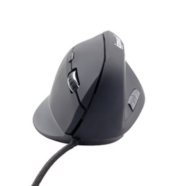 iggual Ratón Vertical USB ERGO-V 2400DPI Black