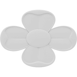 Ekena Millwork ROSC080X060GALUF 8" W x 6" H x 5/8" D Jumbo Galva Flower Rosette, White