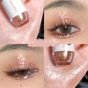 Star Liquid Glitter Eyeshadow, Shimmer Gold, Solid Color, Eye Shadow