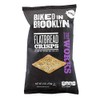 Baked in Brooklyn Flatbread Crisps,The Works, 6 oz (Pack of 2)