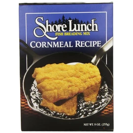Shore Lunch Breading Mix Cornmeal Recipe, 9-Ounce (Pack of 6)