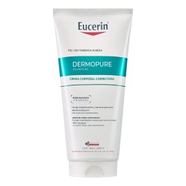 Eucerin DermoPure Triple Effect Crema Corporal, Piel Grasa e Imperfecciones, 200 ml