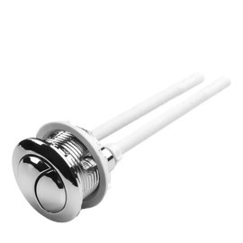 Toilet Push Button Flush Replacement, Dual Toilet Flush Button, Round Head Toilet Flush Button, Toilet Flusher Replacement for Bathroom Toilet, Water Tank Repair