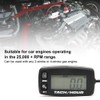 Portable Digital Hour Meter Counter Multifunction Accessory for Chainsaw Mower