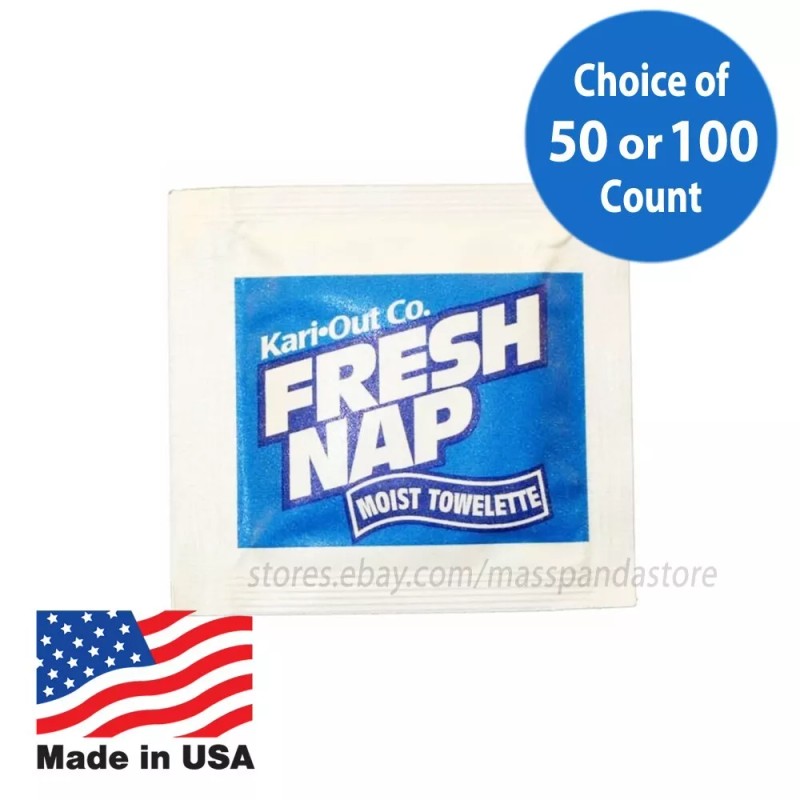 Kari-Out Moist Towelettes/Fre - 100 ct