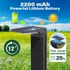 COXSENI Solar Pathway Lights Outdoor 4Pack, Bright 60LED Solar Path