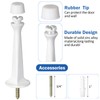 24 Pack Door Stop Heavy Duty Solid Rigid Door Stoppers