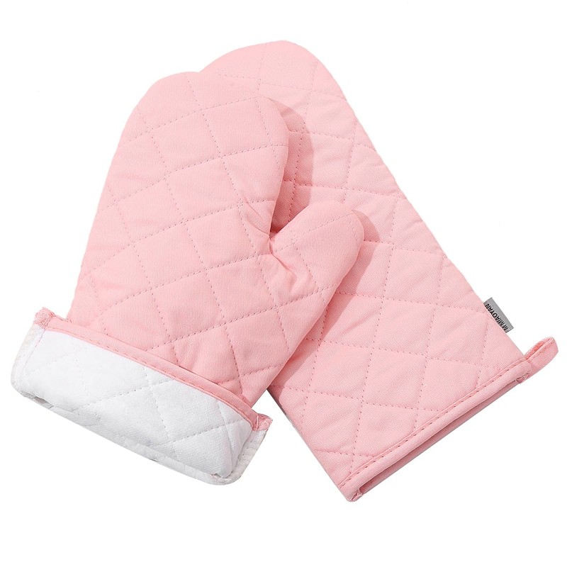 Oven Mitts and Pot Holders 4 pcs Set,High Heat Resistant