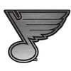 Rico AEM8601 Blues Antique Nickel Auto Emblem, Multi