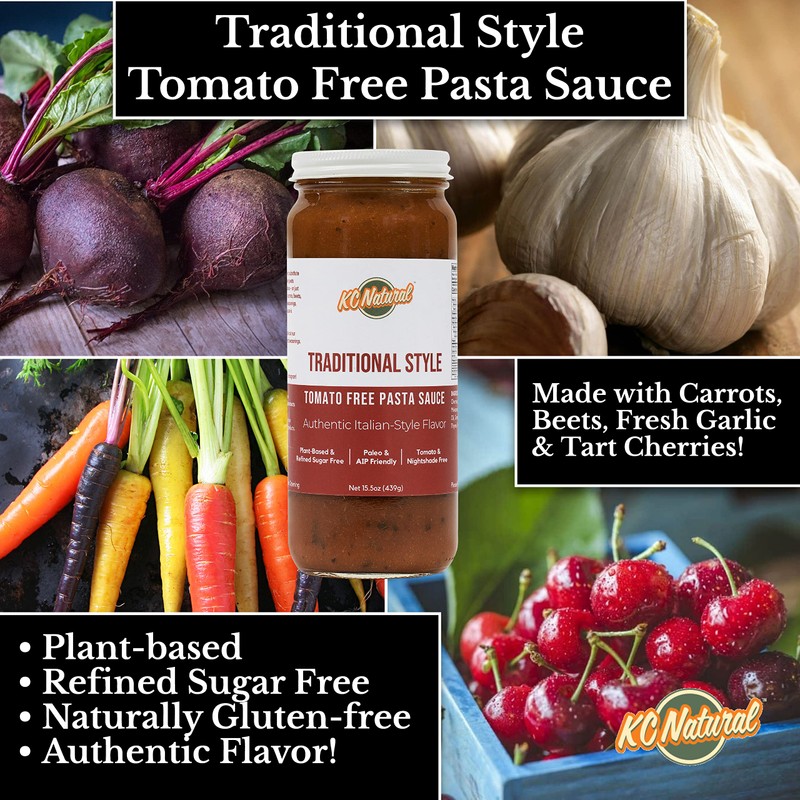 KC Natural | Traditional Style Tomato Free Pasta Sauce |