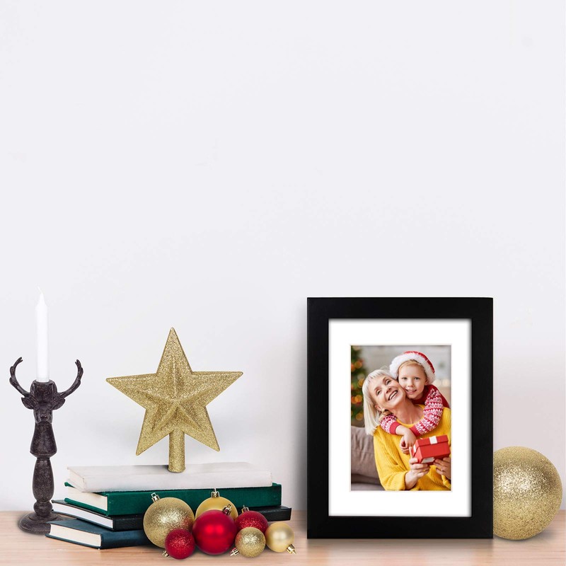 EGOFINE 7x5 Picture Frames Set of 3, Made of Solid