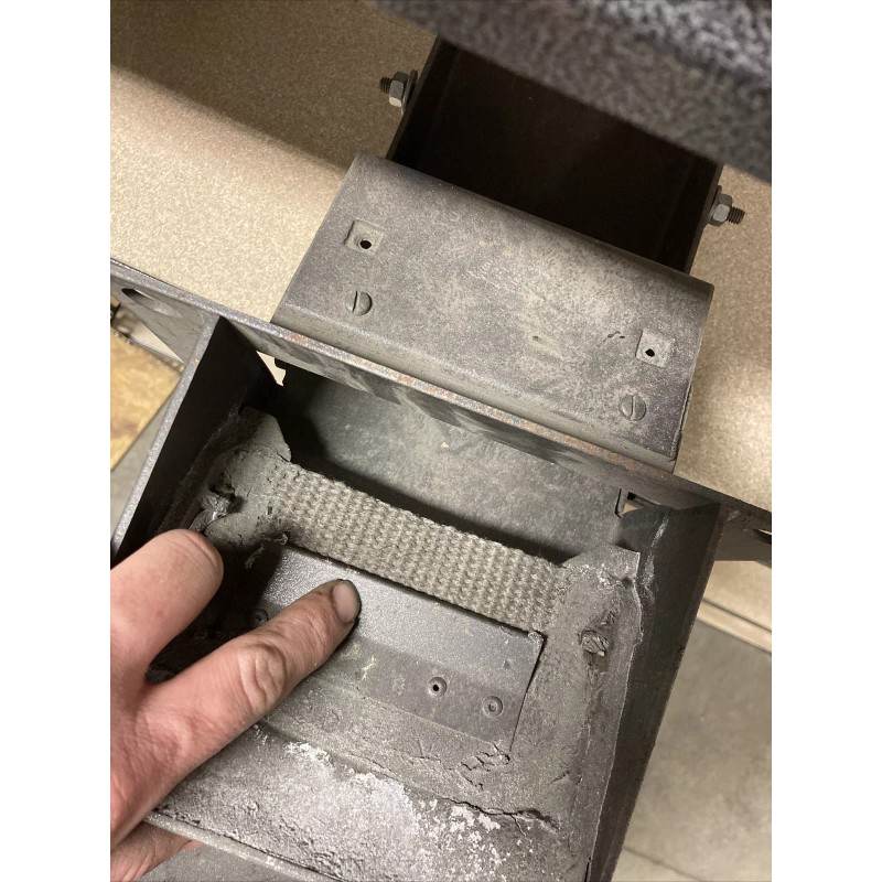 T.O.P. Keystoker Coal Stove Top Plate Gasket & Clip