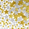 READY 2 LEARN Glitter Foam Stickers - Silver and Gold