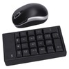 Numeric Keyboard Mouse Set MC‑61CB Wireless 2.4g Portable Silent Keypad